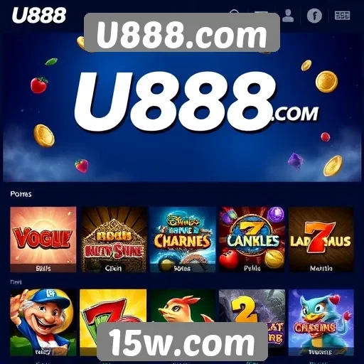 Avaliação da diversidade de jogos em U888.com